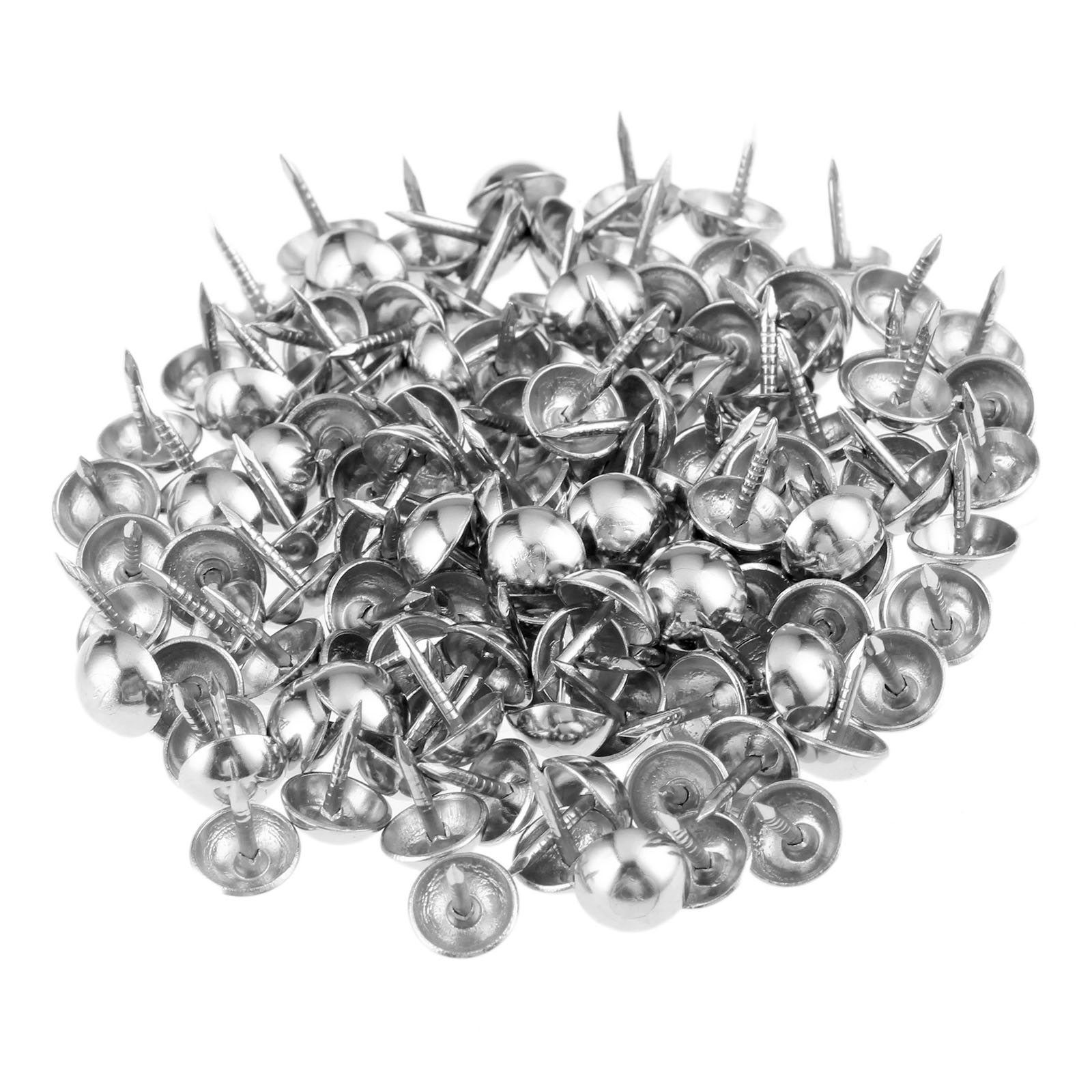 Furniture Upholstery Hardware - 100 Peças 7x10mm Prateadas, Tachas Decorativas