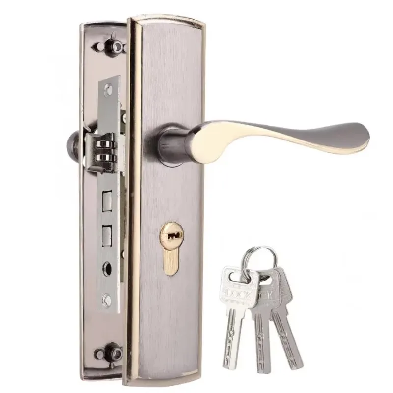 Furniture Hardware Gold - Silencioso Porta Handle Lock para Casa,