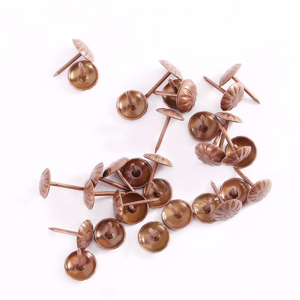 Furniture Upholstery Hardware - Alfinetes Decorativos de Prata e Ouro