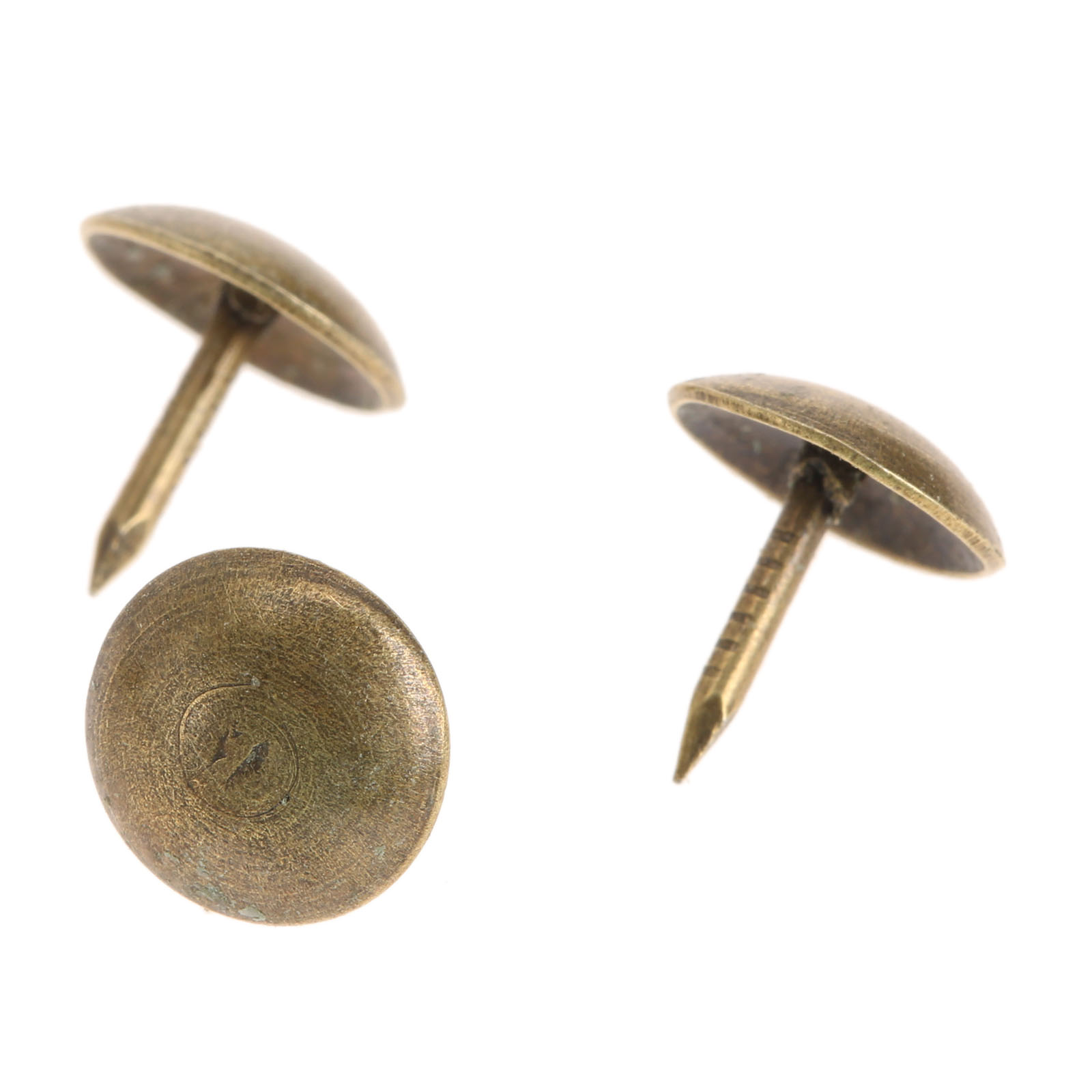 100 Peças de Pregos Antigos pa - Furniture Upholstery Hardware avaliação e preço
