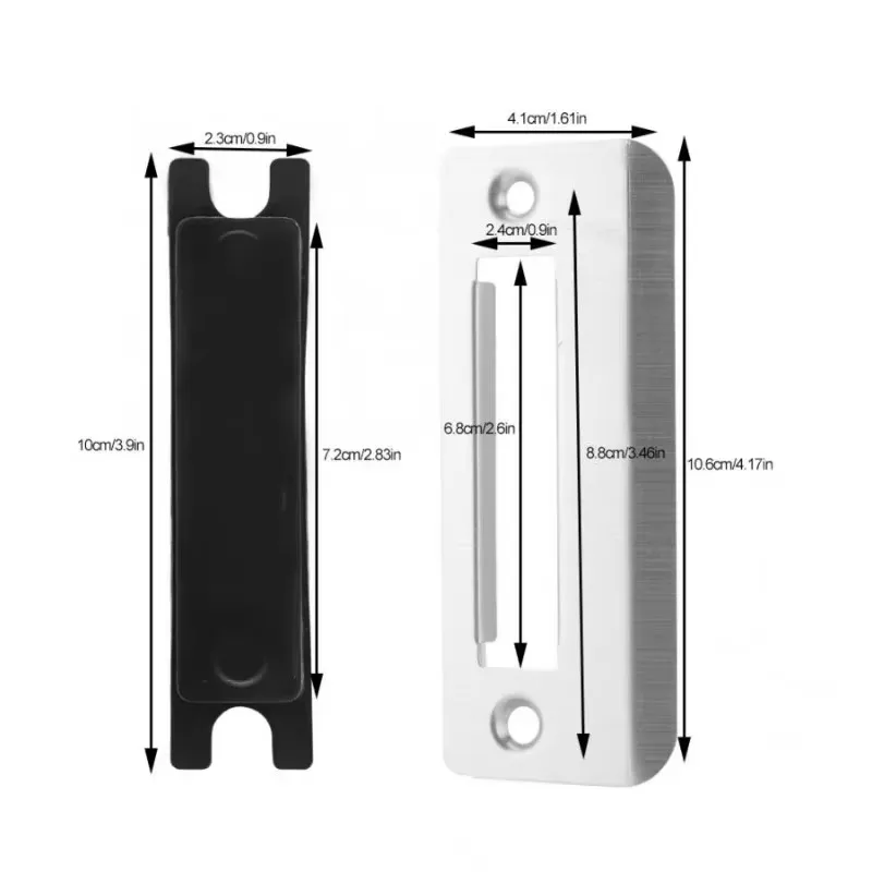 Silencioso Porta Handle Lock p - Furniture Hardware Gold avaliação e preço