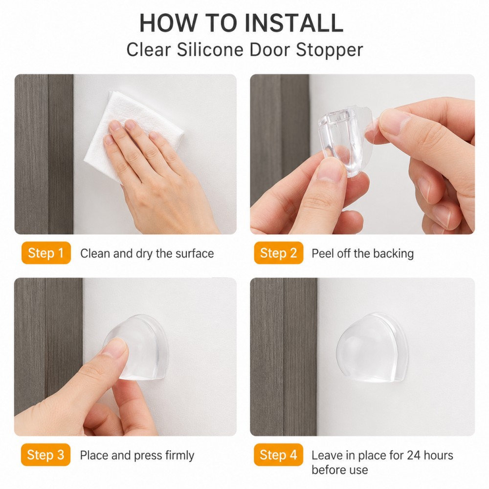 Protetor de Porta Transparente - Furniture Hardware Design avaliação e preço