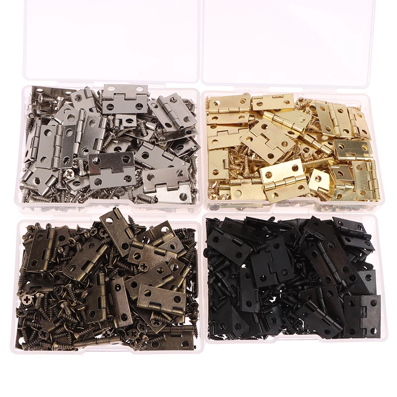 50 pçs/caixa dobradiças + 200  - Furniture Hardware Gold avaliação e preço