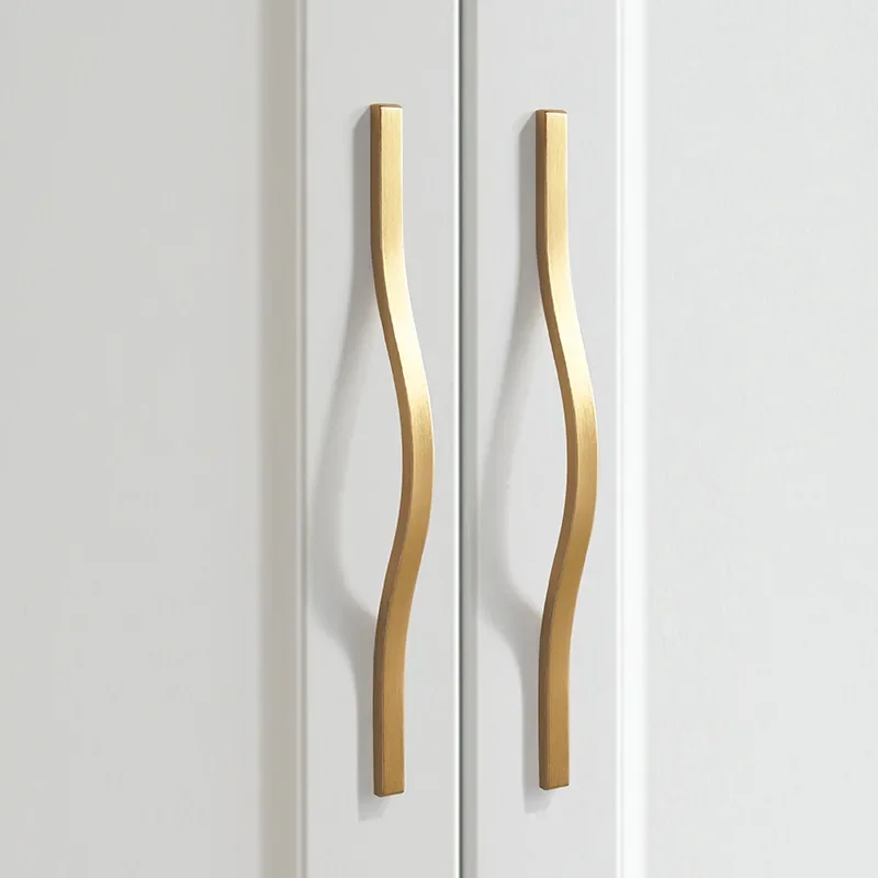 Puxadores de armário de ouro e - Furniture Hardware Gold avaliação e preço