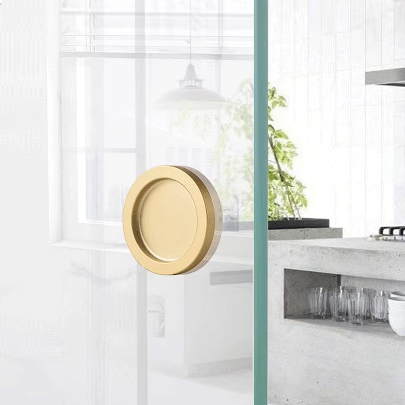 4 unidades de alumínio redondo - Furniture Hardware Gold avaliação e preço