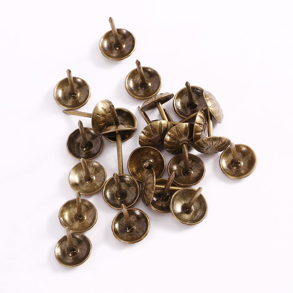 Alfinetes Decorativos de Prata - Furniture Upholstery Hardware avaliação e preço