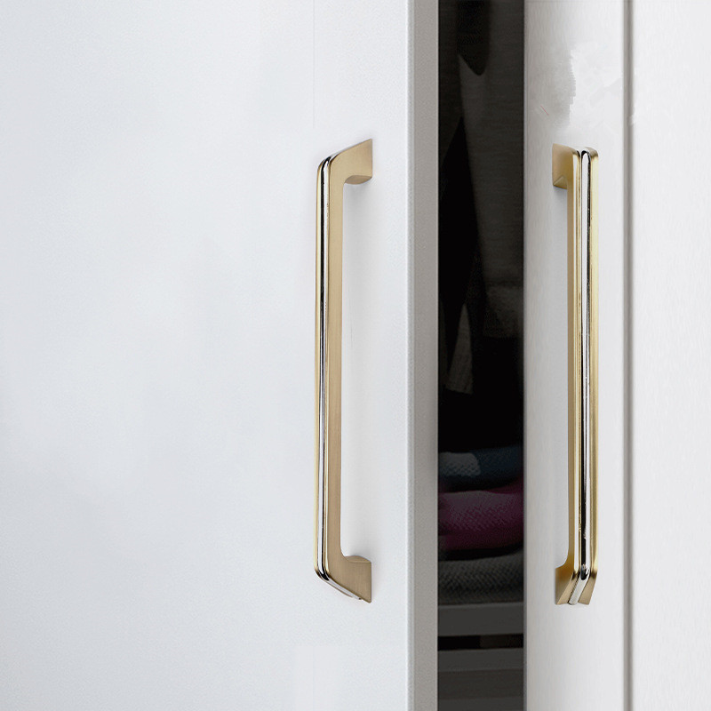 Puxadores Dourados de Alumínio - Furniture Hardware Gold avaliação e preço
