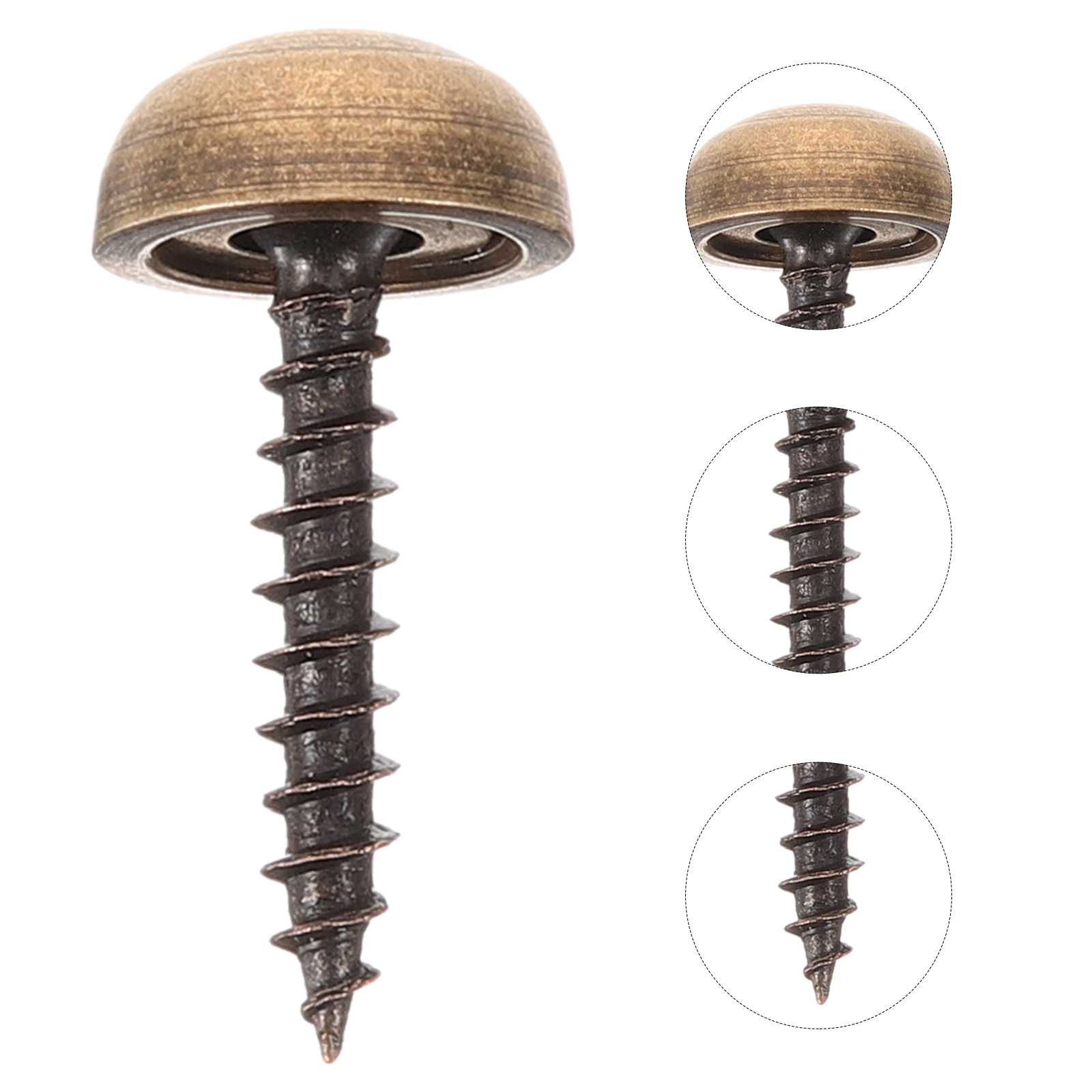 8 peças 13mm parafusos de latã - Furniture Upholstery Hardware avaliação e preço