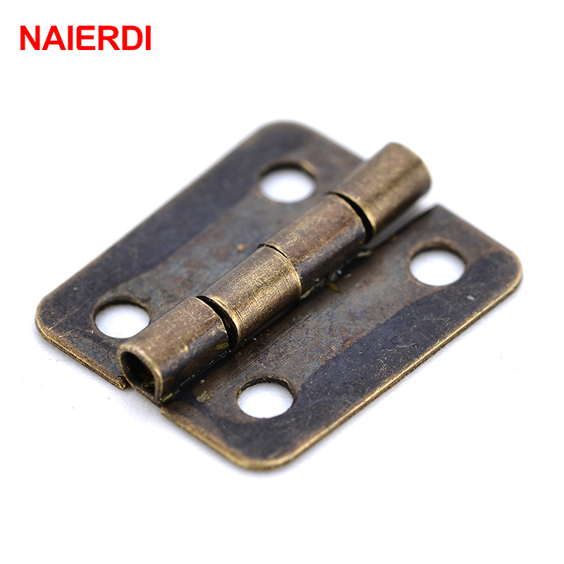 Naierdi mini dobradiças de bro - Furniture Hardware Gold avaliação e preço